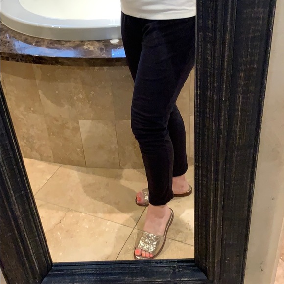 A Pea in the Pod Pants - Black Velvet Maternity - They go with everything!